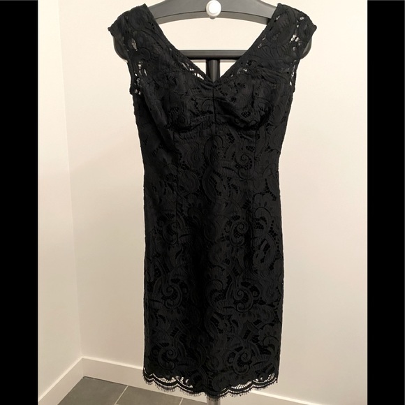 Lilly Pulitzer Rosaline Black Lace Dress - Never Worn - Size: 00 - Picture 1 of 7